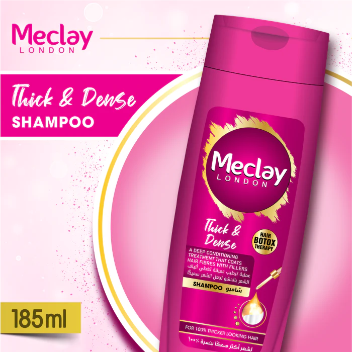 Meclay London Thick & Dense Shampoo 185ml