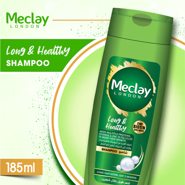 Meclay London Long & Healthy Shampoo | 185ml