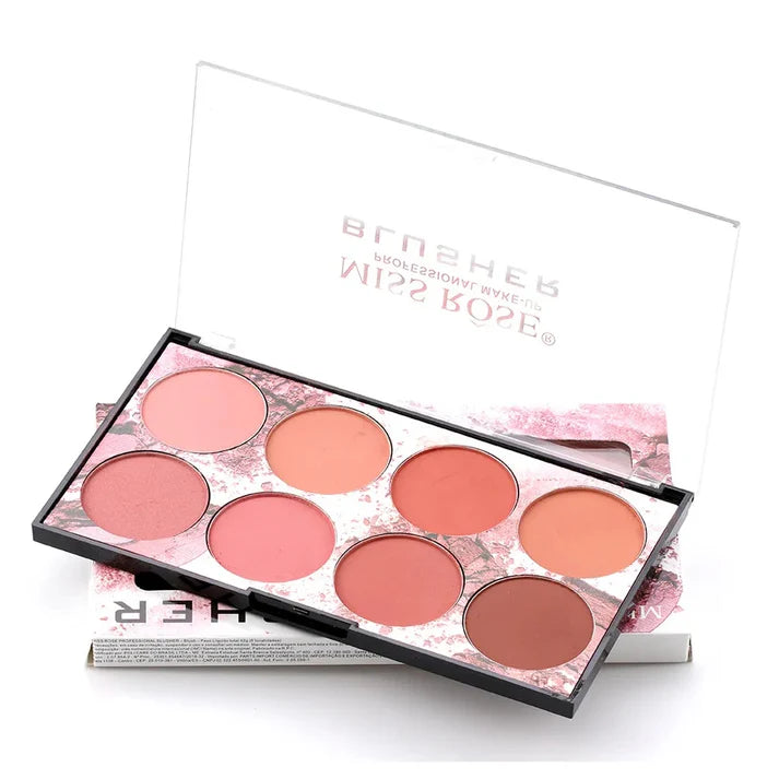 Miss Rose Blusher Kit 8 Color