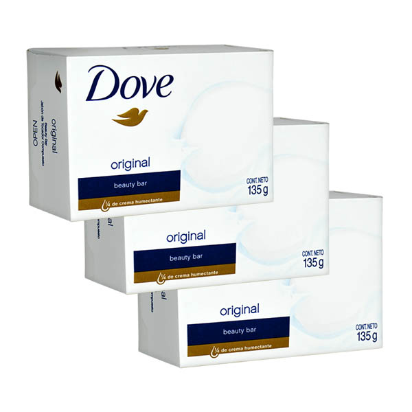 Dove Original Beauty Bar | 135g (3 PCs Pack) | Germany