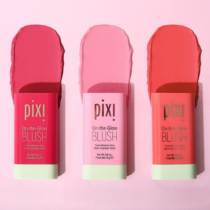 Pixi On-the-Glow Blush Stick: Hydrating, Dewy Tint for Cheeks & Lips