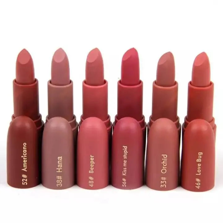 Miss Rose Lipsticks Matte (24 Piece Box)