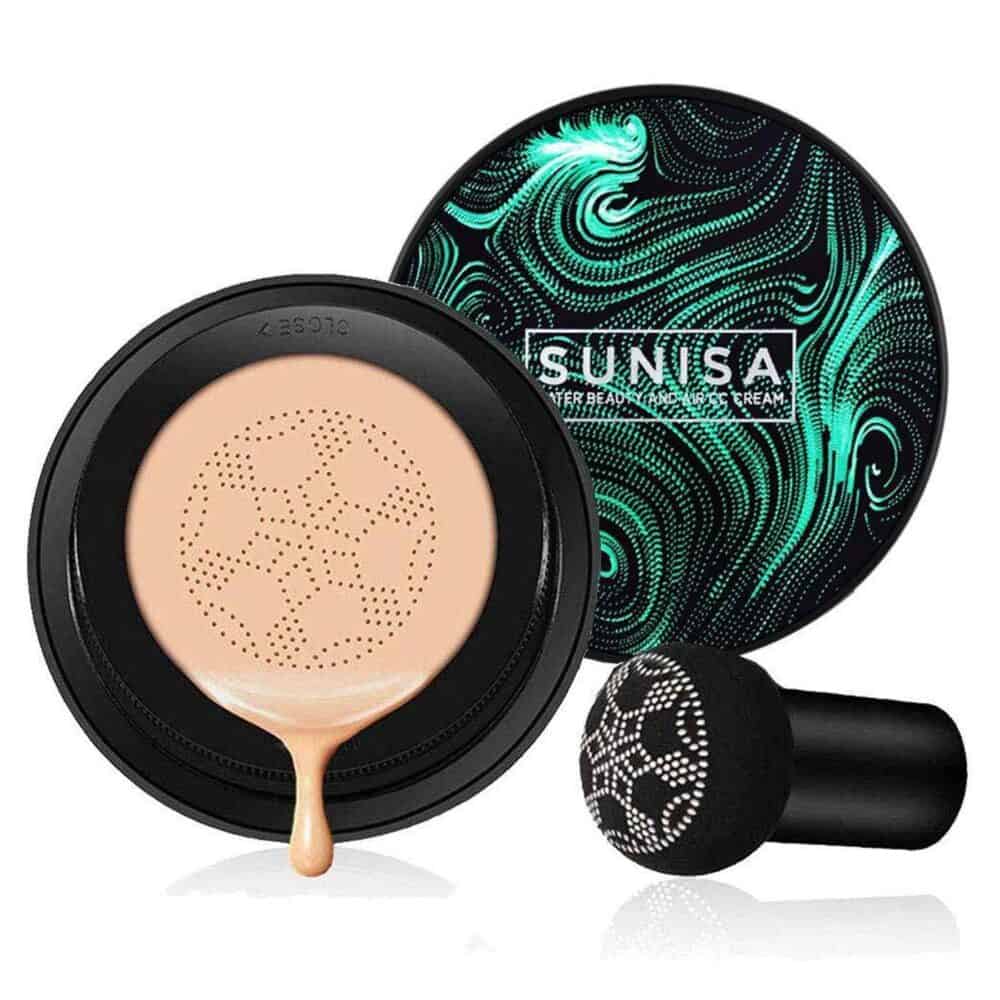 Sunisa Base Water proof Liquid Foundation with Beauty Blender