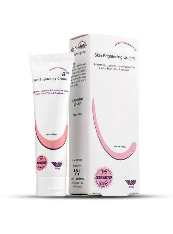 Whiz ACTIWHITE Cream 30g: Dark Spot Reduction & Radiance Boosting