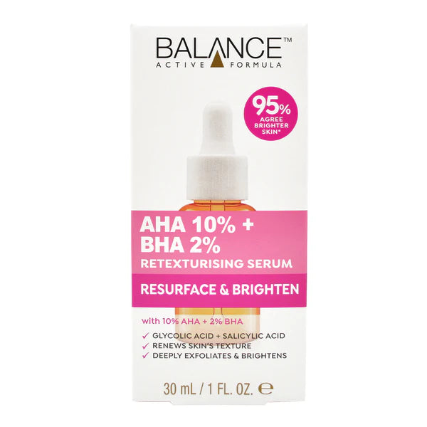 Balance AHA 10% + BHA 2% Retexturizing Serum