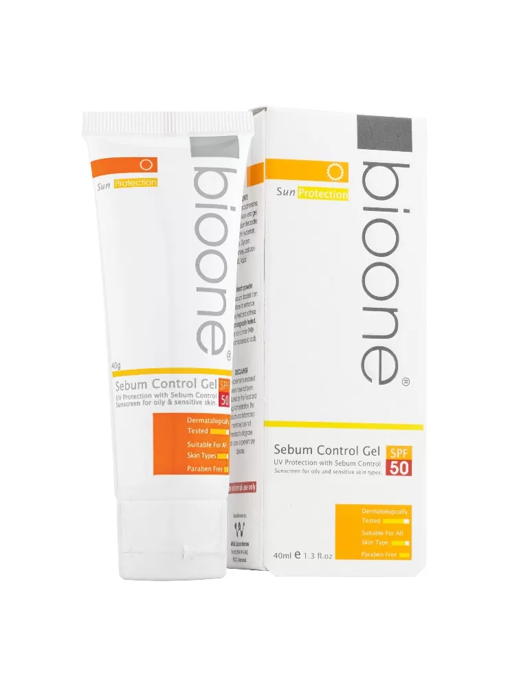 "BIO ONE SPF 50 Gel | 40g - Sebum Control & Sun Defense"