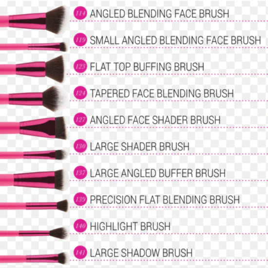 BH Cosmetics Sculpt and Blend Fan Faves 10 Piece Brush Set