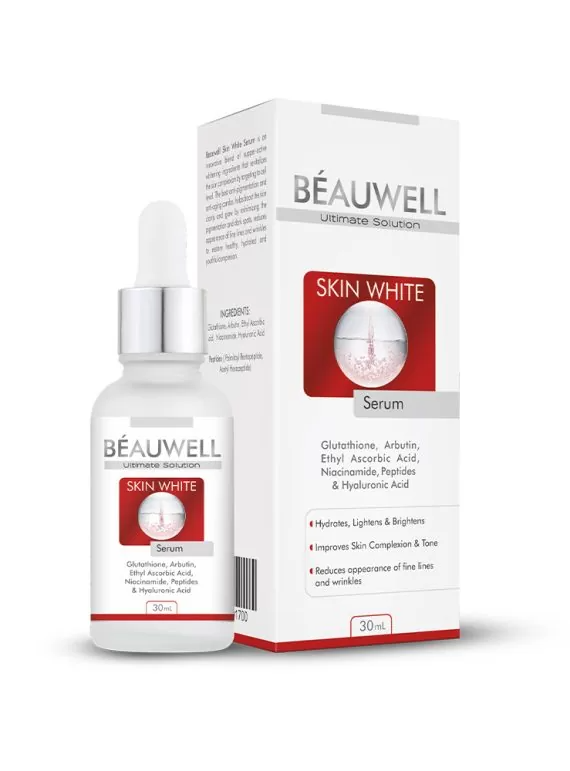 "BEAUWELL Skin White Serum | 30mL - Dark Spot & Hyperpigmentation Solution"