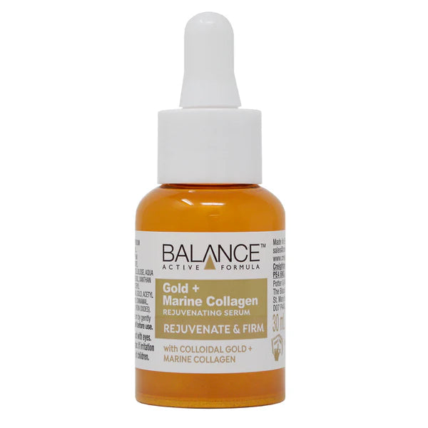 Balance Active Formula: Gold + Marine Collagen Rejuvenate Serum: Firm & Revitalize Skin