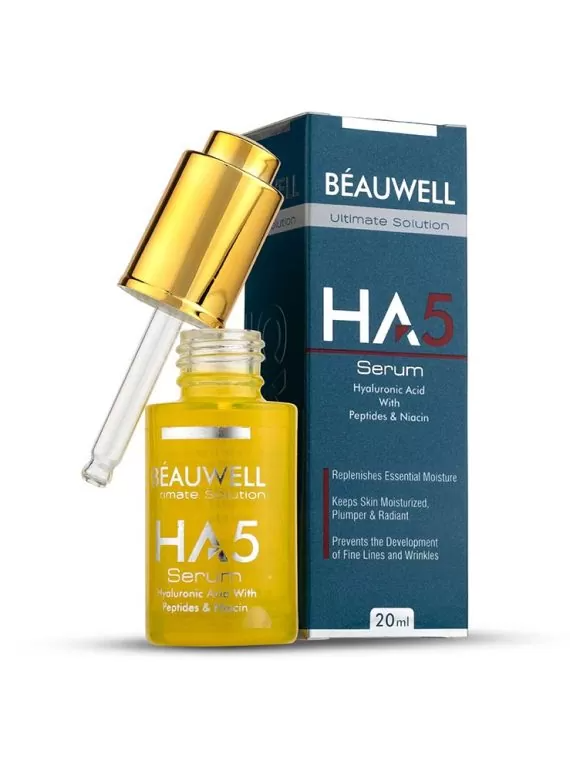 "BEAUWELL HA 5 Serum | 20ml - Intensive Hydration for Youthful Skin"