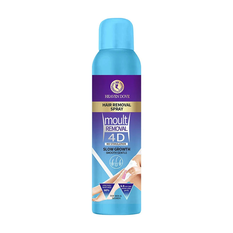 Moult 4D Hair Removal Spray – Slow Growth & Gentle Comfortable