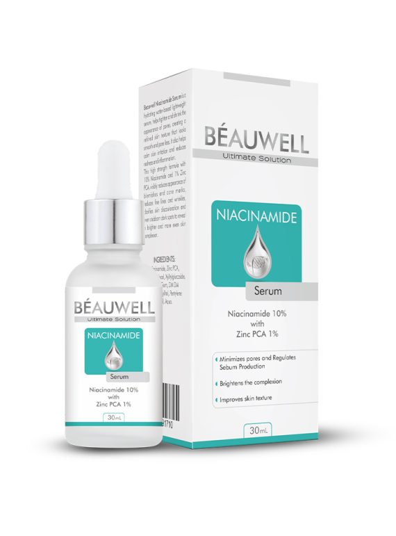 "BEAUWELL Niacinamide Serum | 30mL - Brighten & Refine Skin"