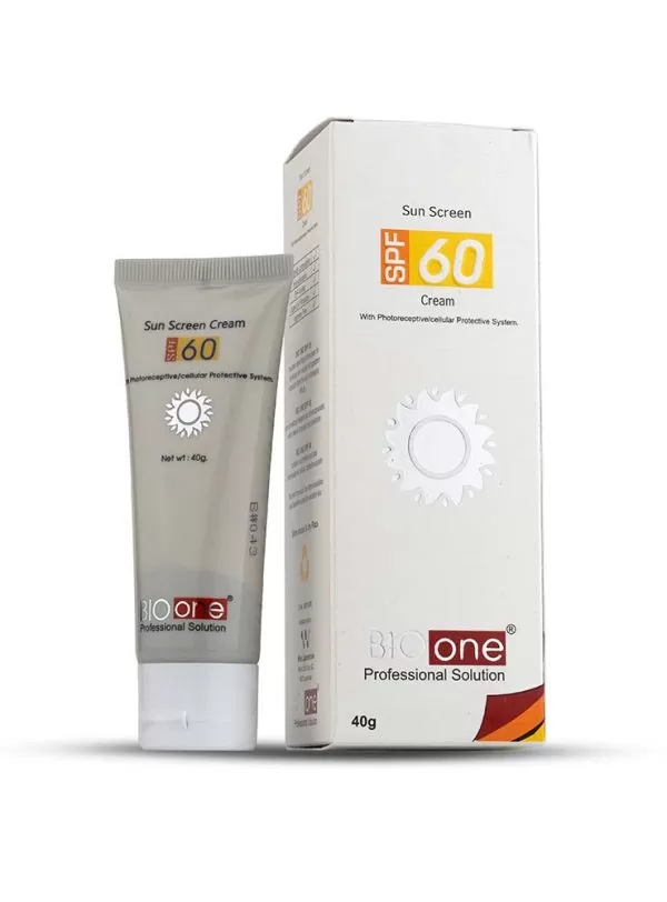 BIOONE SPF 60 Sunscreen Cream | 40g