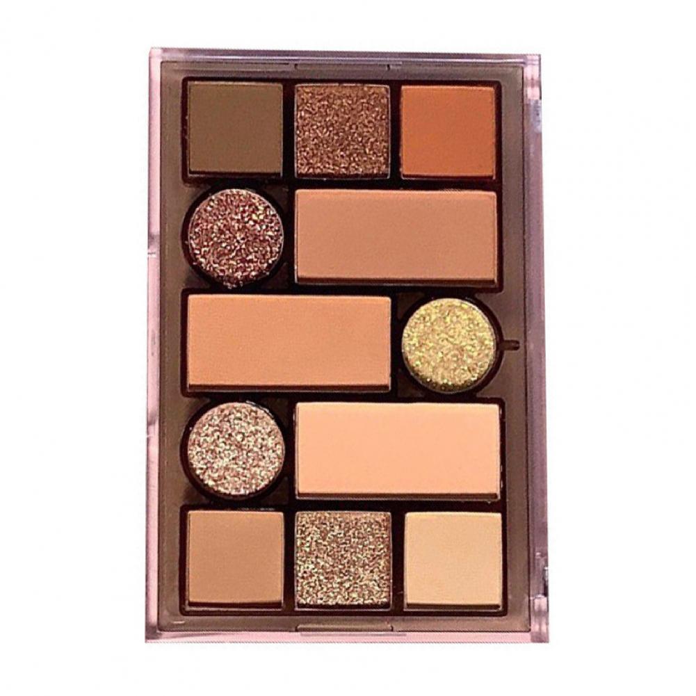 Miss Lara 12 Colors Eyeshadow Palette: Matte & Shimmer Shades for Versatile Eye Looks