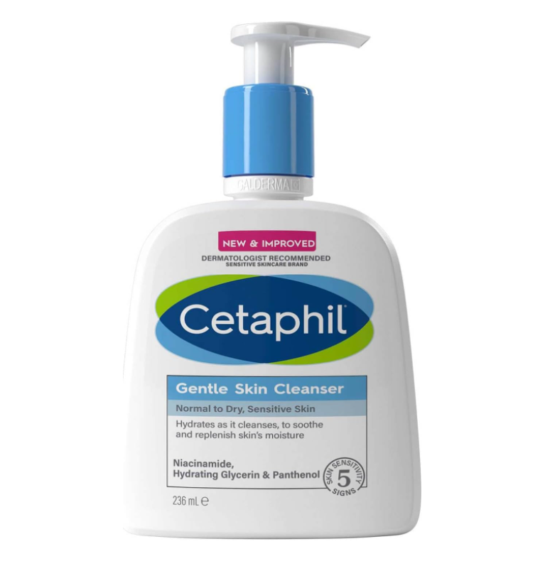 Cetaphil Gentle Skin Cleanser | Face & Body Wash | Unscented | 236ml