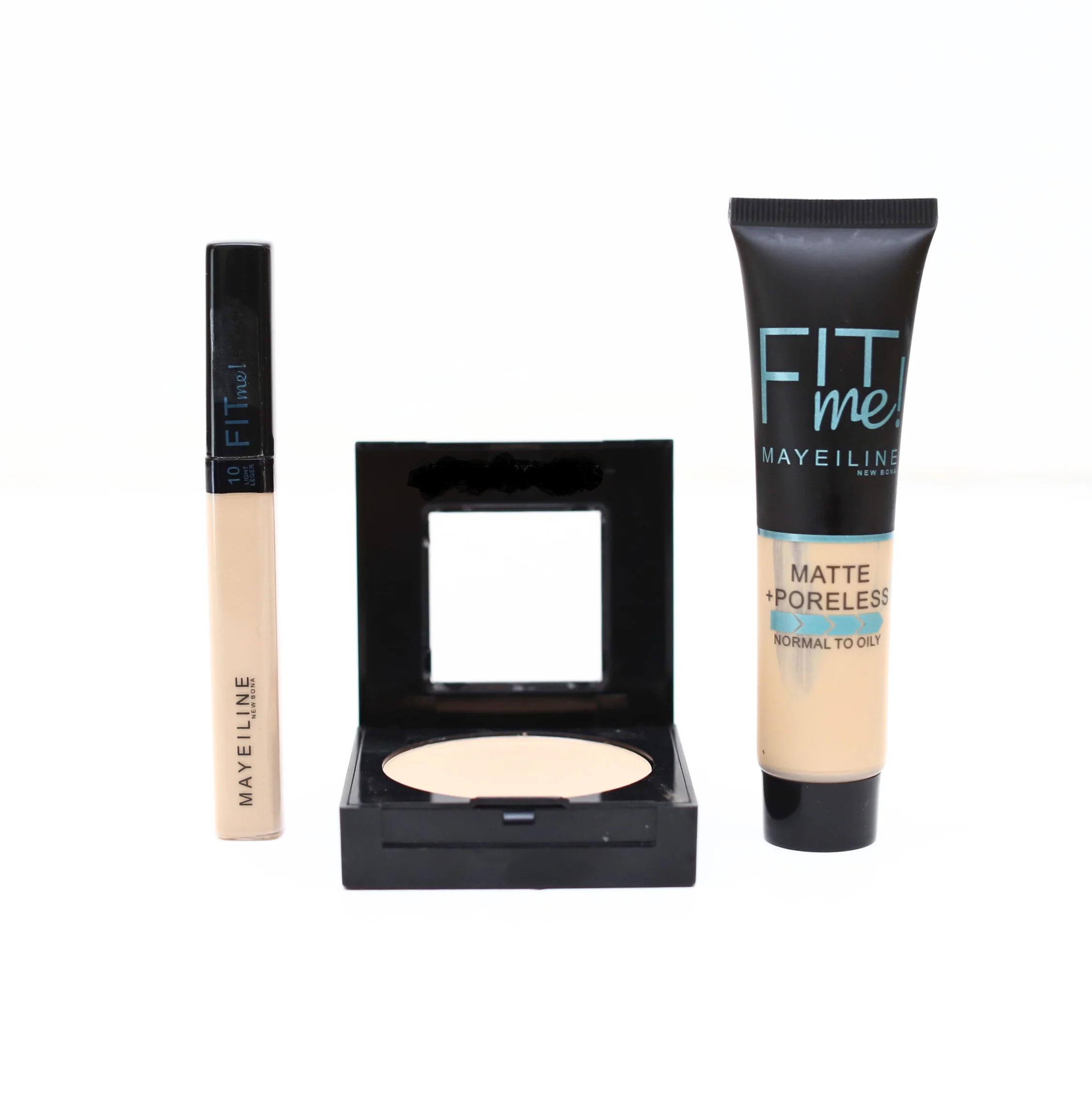 Fitme Maybelline 3-in-1 Set | Foundation Tube, Foundation Stick, Face Powder