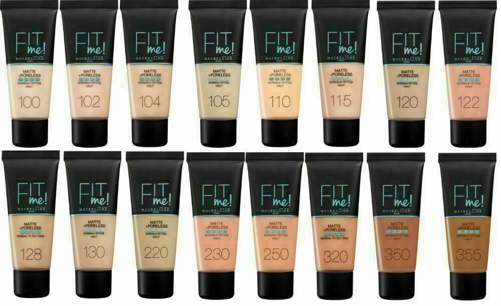 "Fit Me Foundation: Flawless Coverage & Natural Matte Finish"