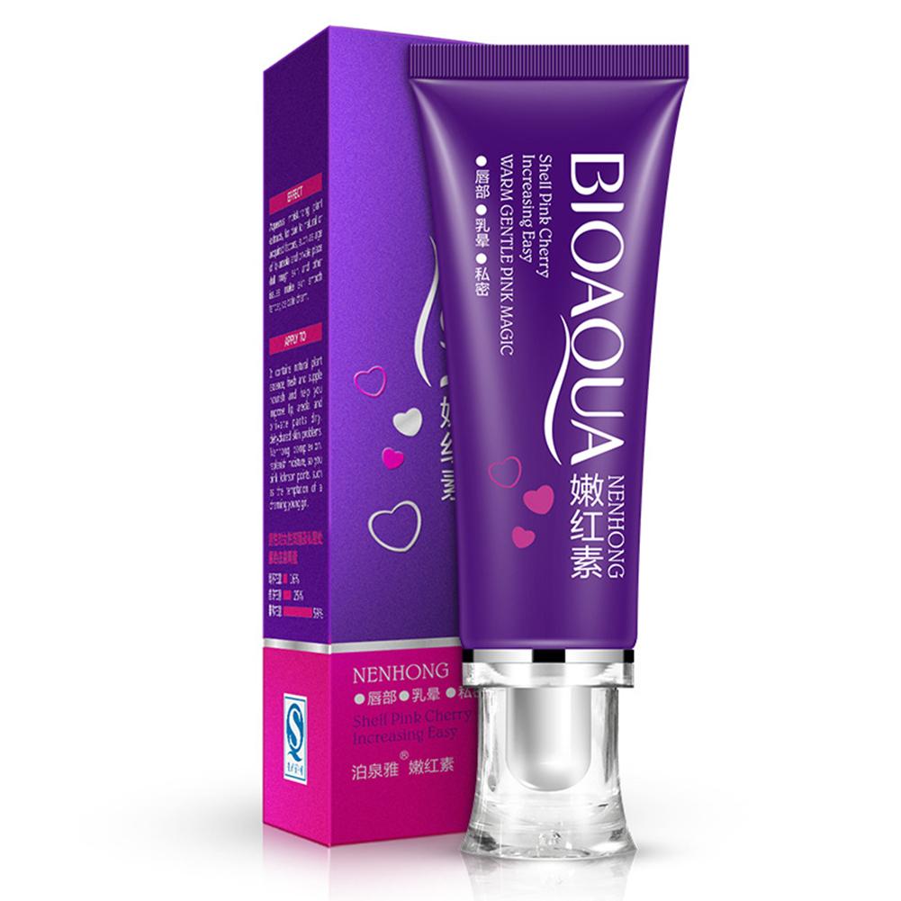 BIOAQUA Gel Lips Whitening Cream: Lip & Skin Care for a Feminine Pink Glow 30g