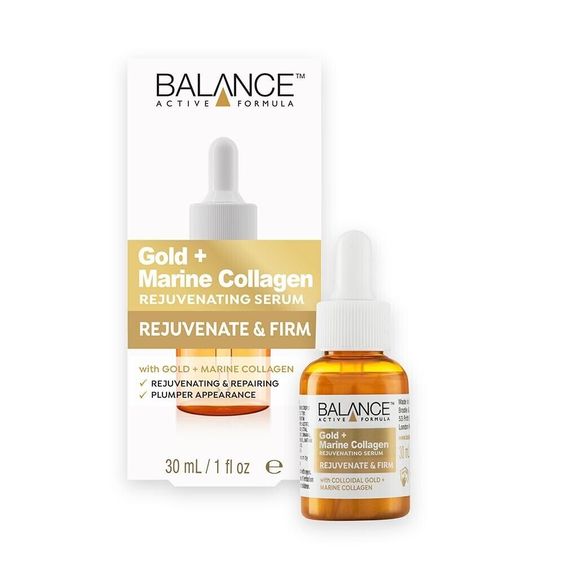 Balance Active Formula: Gold + Marine Collagen Rejuvenate Serum: Firm & Revitalize Skin